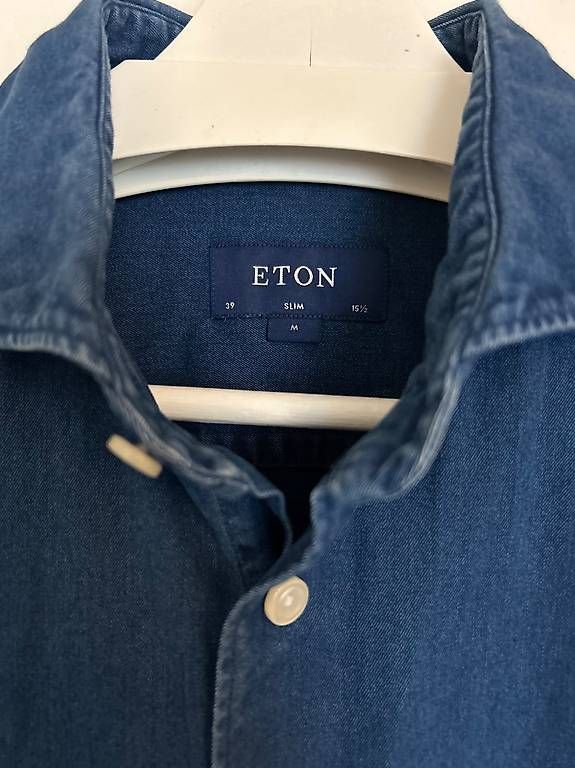 Camicie: Hemd Eton dunkelblau Denim Grösse 39 – Usato da Niederglatt ZH venduto da Julia_4 1
