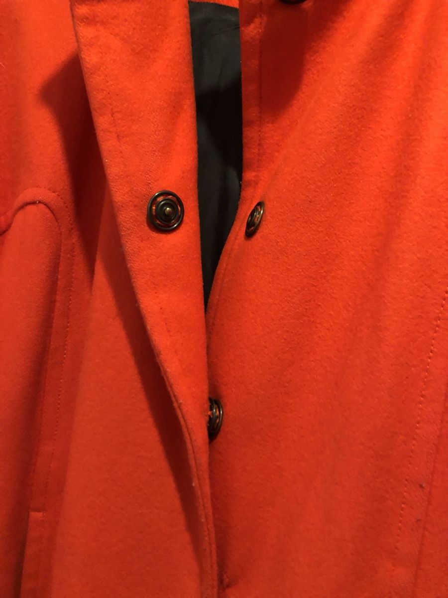 Cappotti: Cappotto vintage rosso – Usato da Riva San Vitale venduto da bau64 3