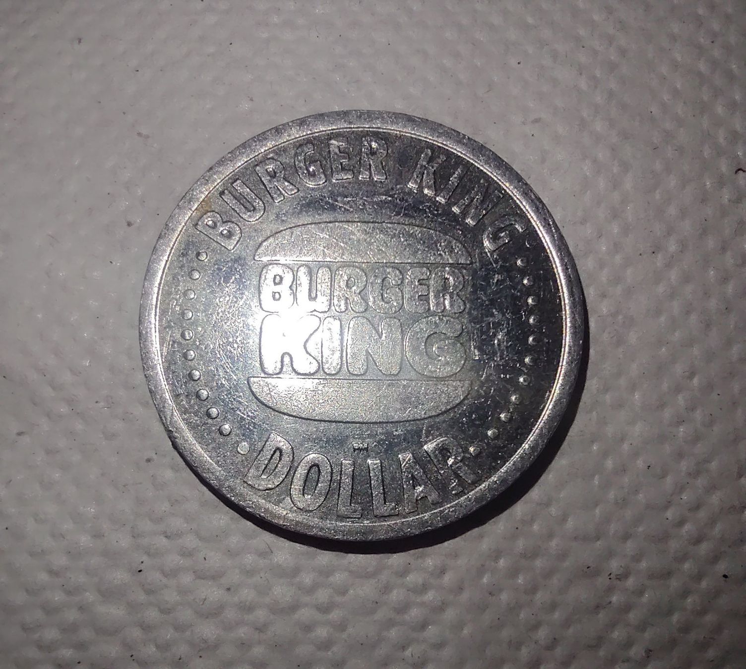 Alle Münzen: BURGER KING DOLLAR MÜNZE – Gebraucht aus Lupfig von Womewome 1