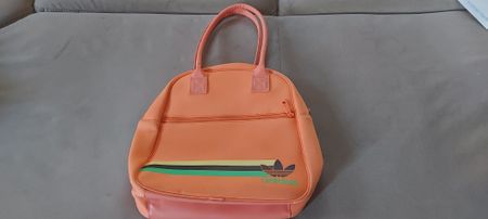 Adidas Handtasche orange mit Streifen Neu
