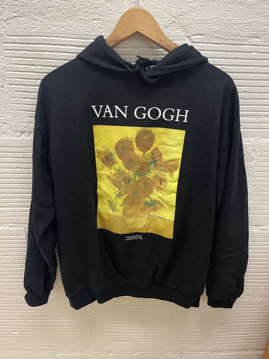 Maglioni & Felpe: Schwarzer Van Gogh Pulli "Sonnnenblumen" Gr. S von PULL&BEAR – Usato da Meilen venduto da jes_c25c