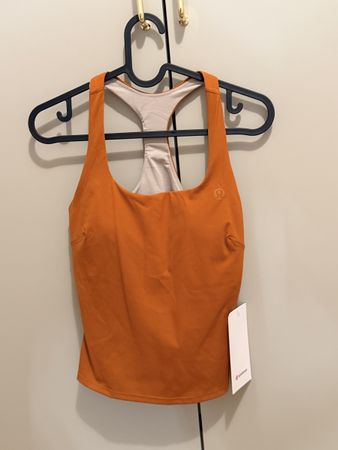 NEW lululemon Lightweight Tennis Tank – Burnt Orange – Size4