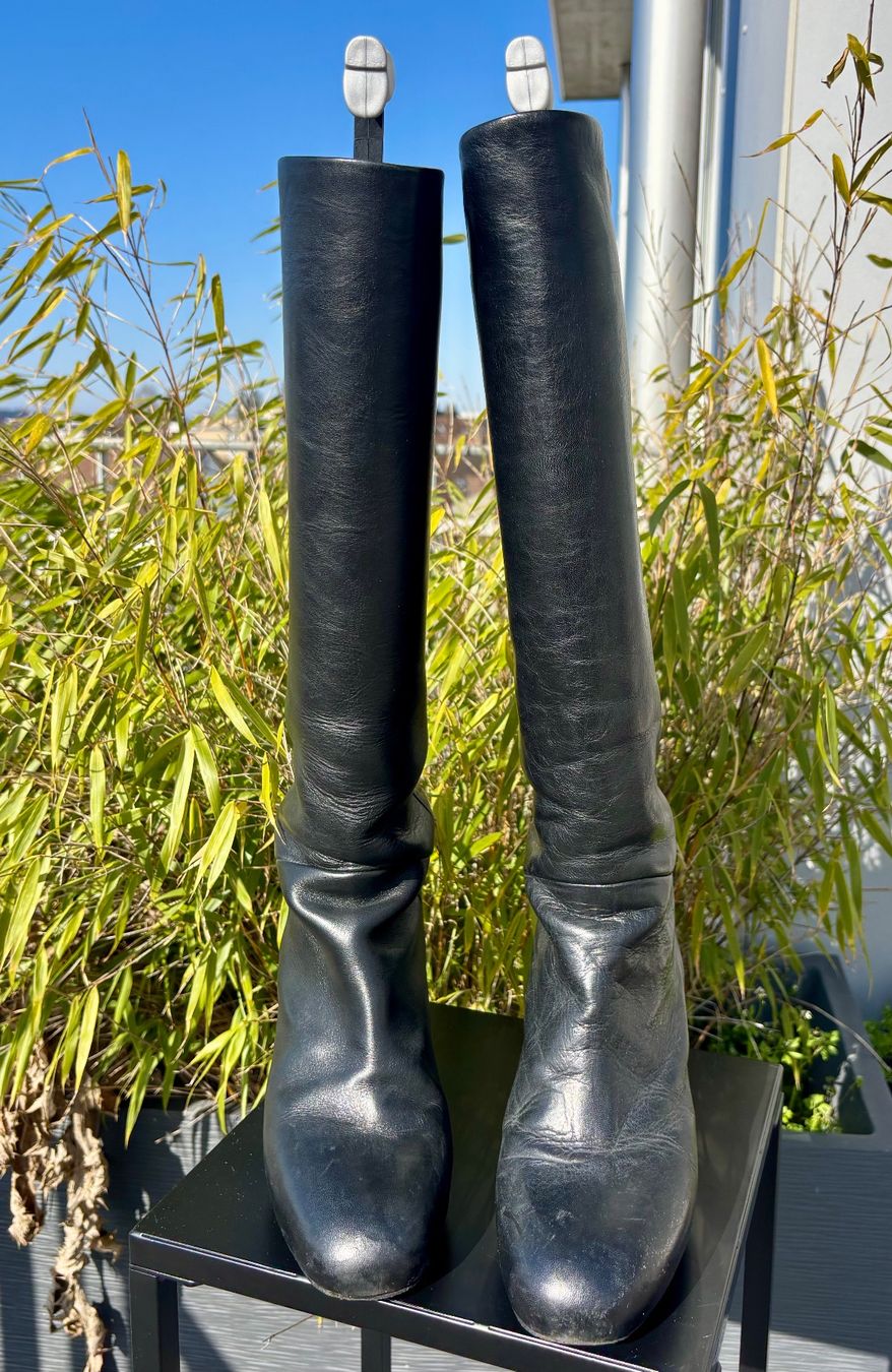 Cos Scarpe da donna: Edle Absatzstiefel aus Leder von COS – Usato da Wetzikon ZH venduto da aku_gw6r 1