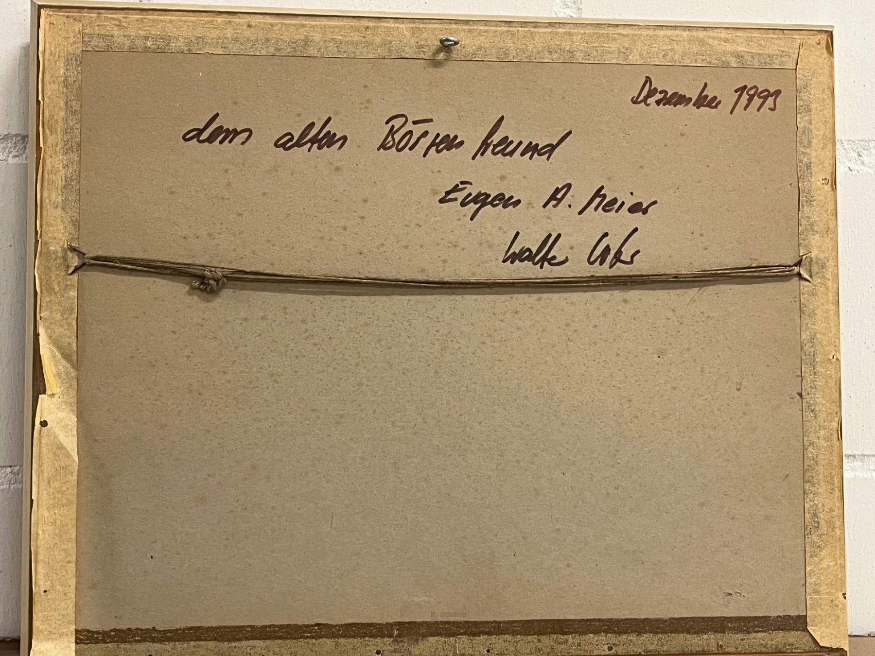 Dipinti: Gemälde "Früchte-Stillleben", signiert, gerahmt – Usato da Basel venduto da Kaffee_und_Kunst 9