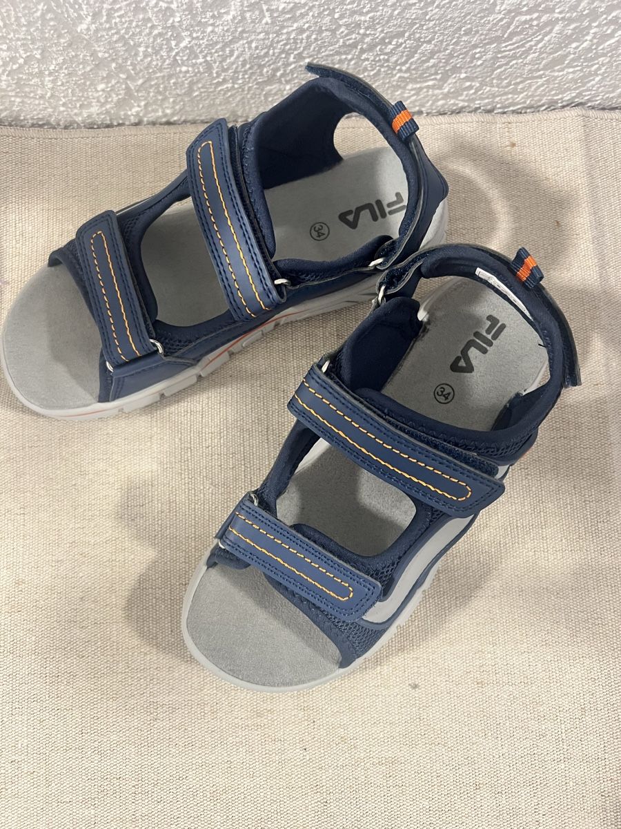 Fila Scarpe per ragazzi: Fila Sandalen Kinder Gr. 34   – Nuovo (secondo la descrizione) da Seon venduto da Sunny-Schmuck78 1