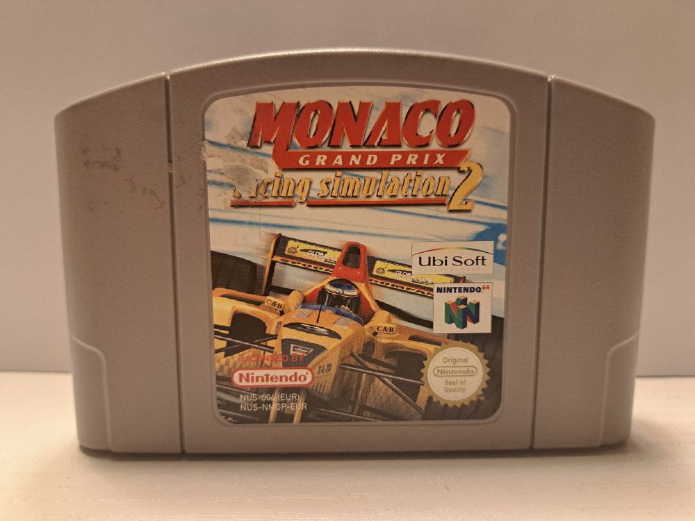 Monaco Grand Prix 2 Racing Simulation (Nintendo 64/N64) | Kaufen auf ...