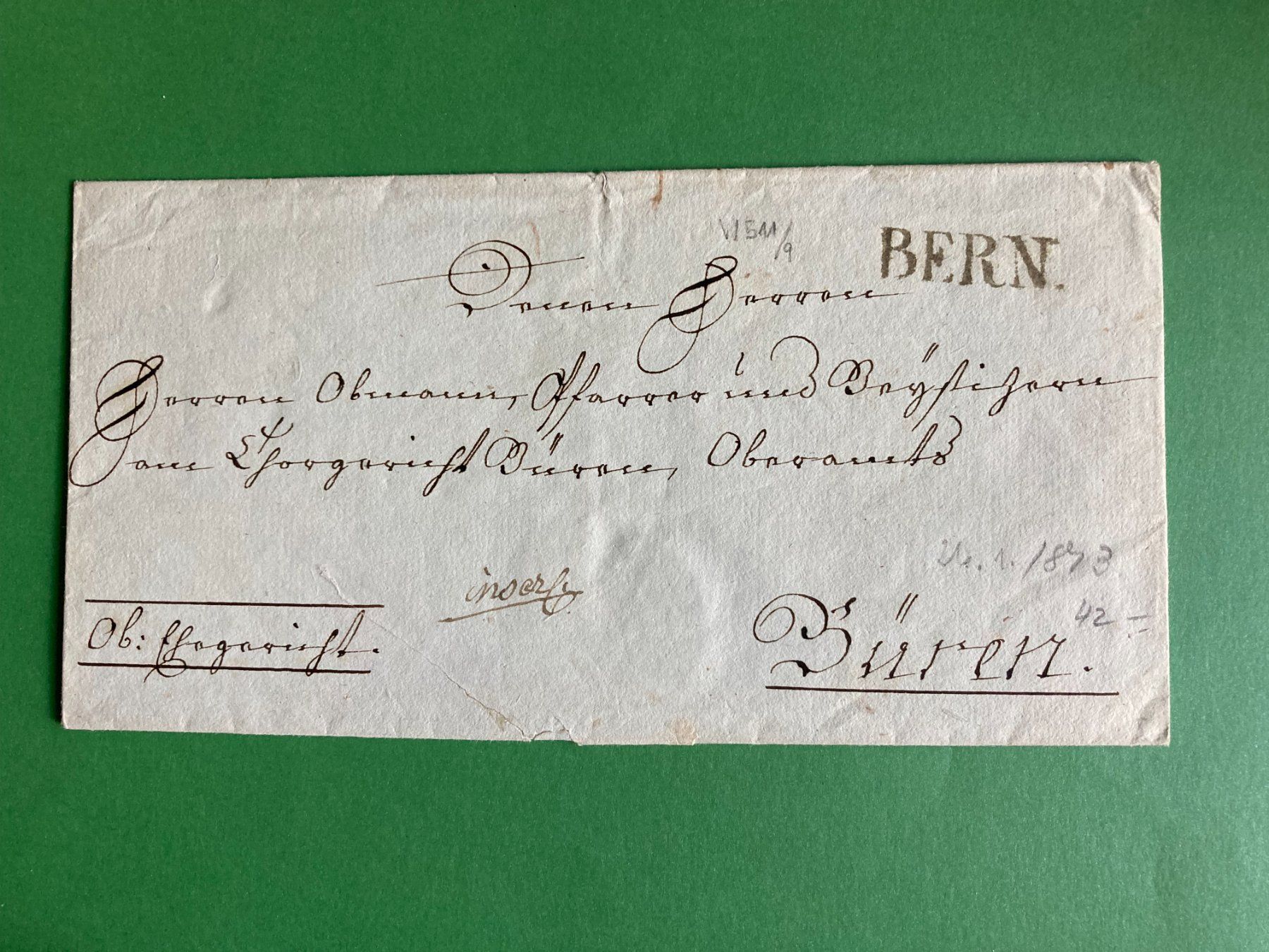 Alle Briefmarken: Vorphila – Gebraucht aus Bern von Mauch1
