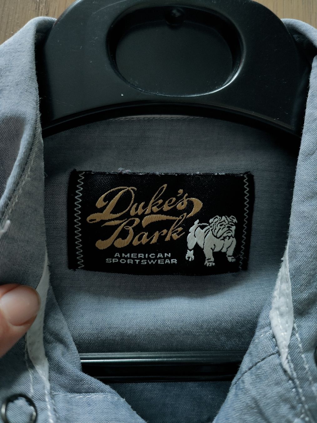 Camicie: Duke's Bark Jeanshend/Hellblau Grösse S – Usato da Birmensdorf ZH venduto da LucaToni02 1