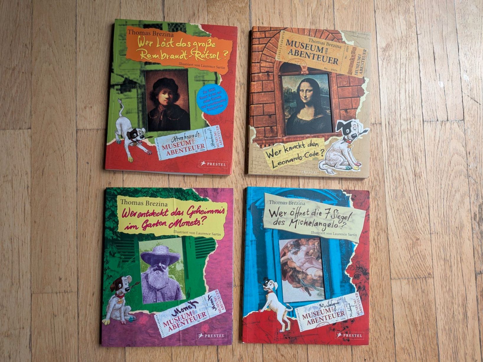 Libri: 4 Kunst Bücher für Kinder – Usato da Zürich venduto da null8 1