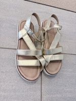 Sandalen Fifth Avenue gold Farbe Grösse 40 sehr gut