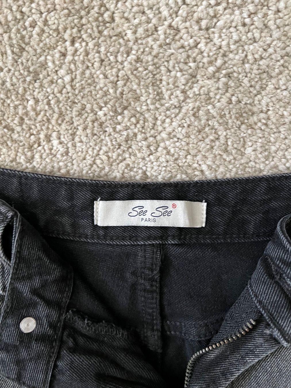 Jeans: Jeans noir See See Paris | Taille 38 – Nuovo e nell'imballaggio originale da Charmey (Gruyère) venduto da ya_12 4