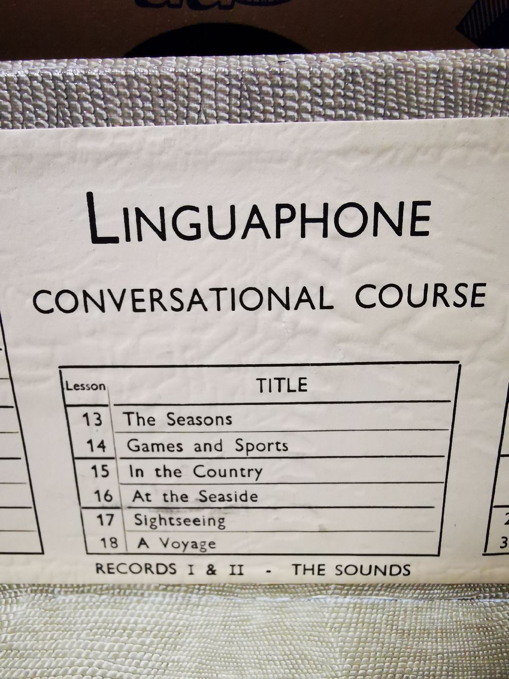 Dischi in vinile: Linguaphone Sprachkurse Schellack Svenska - Englisch – Usato da Diessbach b. Büren venduto da eicrog 6