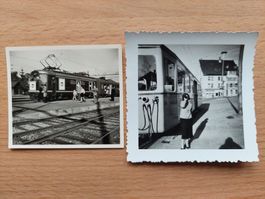 2 alte orig. Foto Bahn