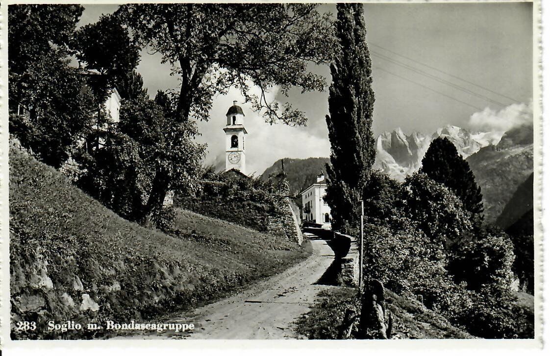 Ansichtskarten: Soglio – Gebraucht aus Hochdorf von Ziegel-16