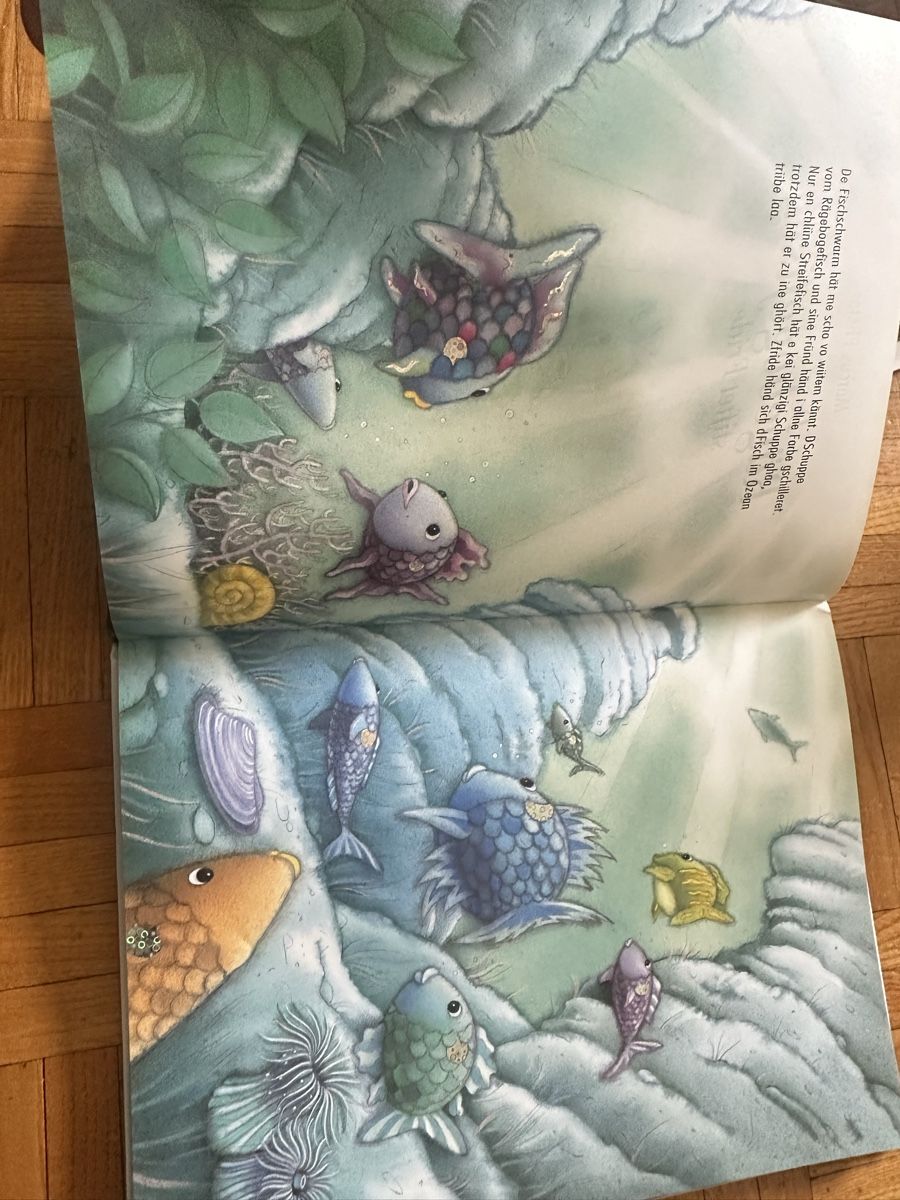 Libri: Der Regenbogenfisch stiftet Frieden  – Usato da Uster venduto da bek_v2ct 5