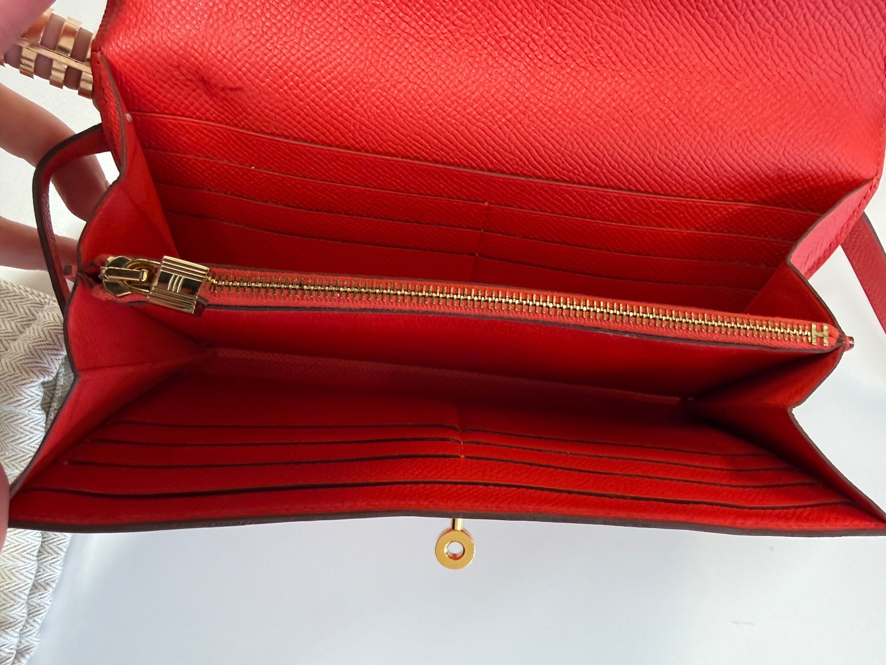 Borse da donna: Full Set Kelly classic Portemonnaie – Usato da Ebmatingen venduto da Sabot 5
