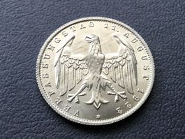Drittes Reich 3 Reichsmark 1922 A unzirkuliert