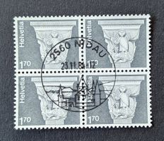 Z 539 "Romanisches Kapitel, Grandson" (1973) Vollstempel