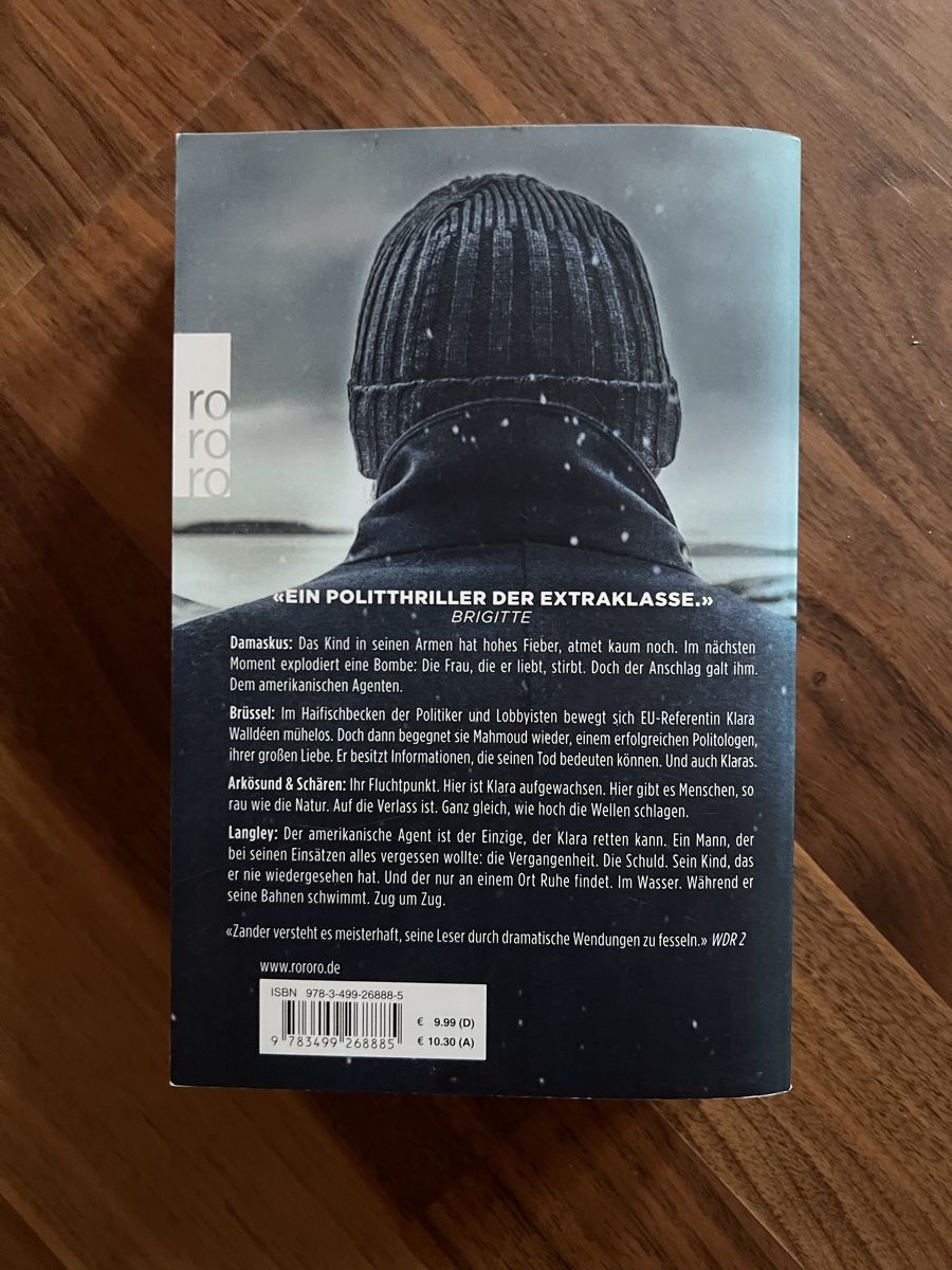 Libri: Joakim Zander: Der Schwimmer – Usato da Schlierbach venduto da matro01 1
