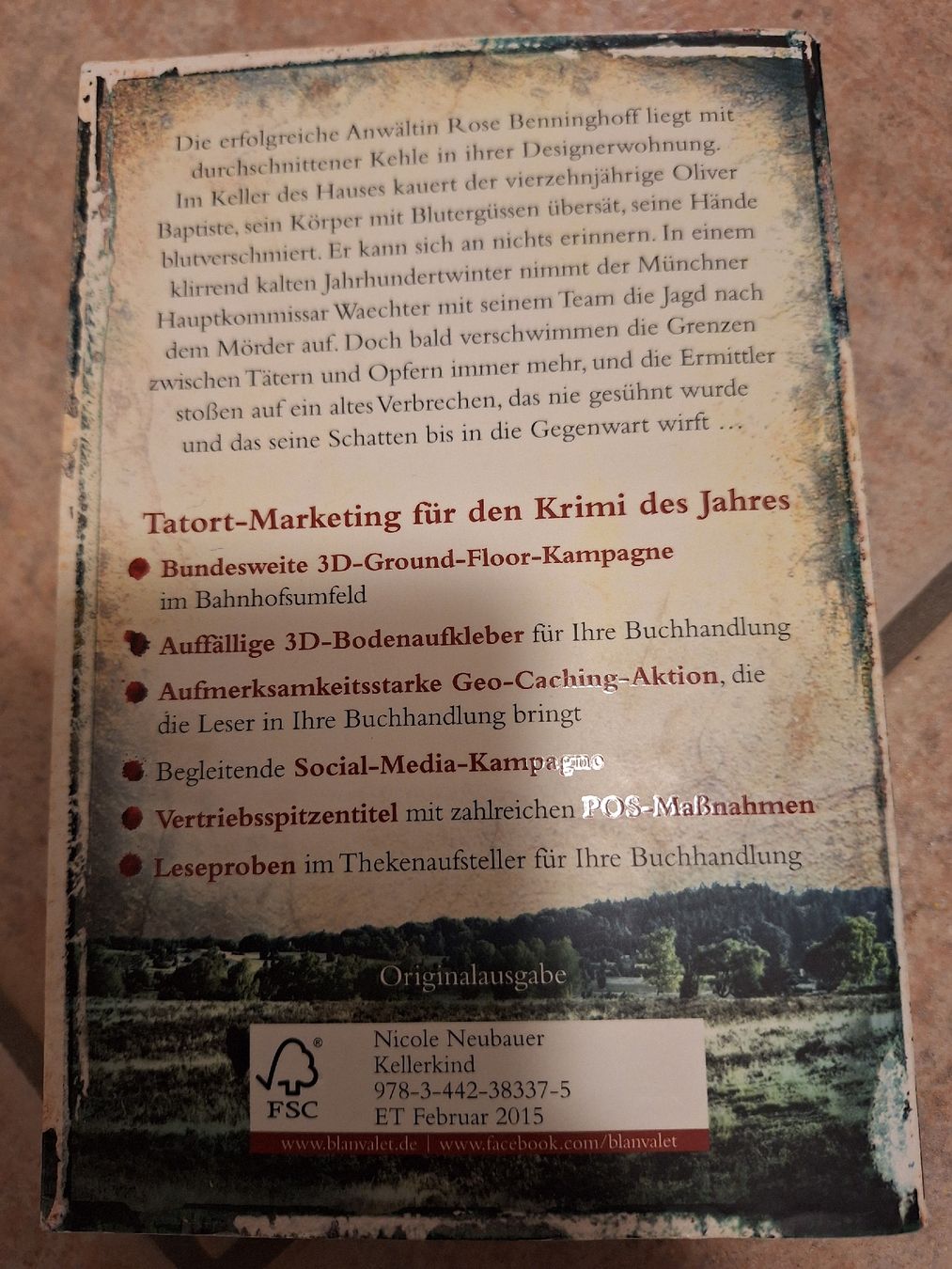 Bücher: Kellerkind – Neu (gemäss Beschreibung) aus Samstagern von Luzern92 1