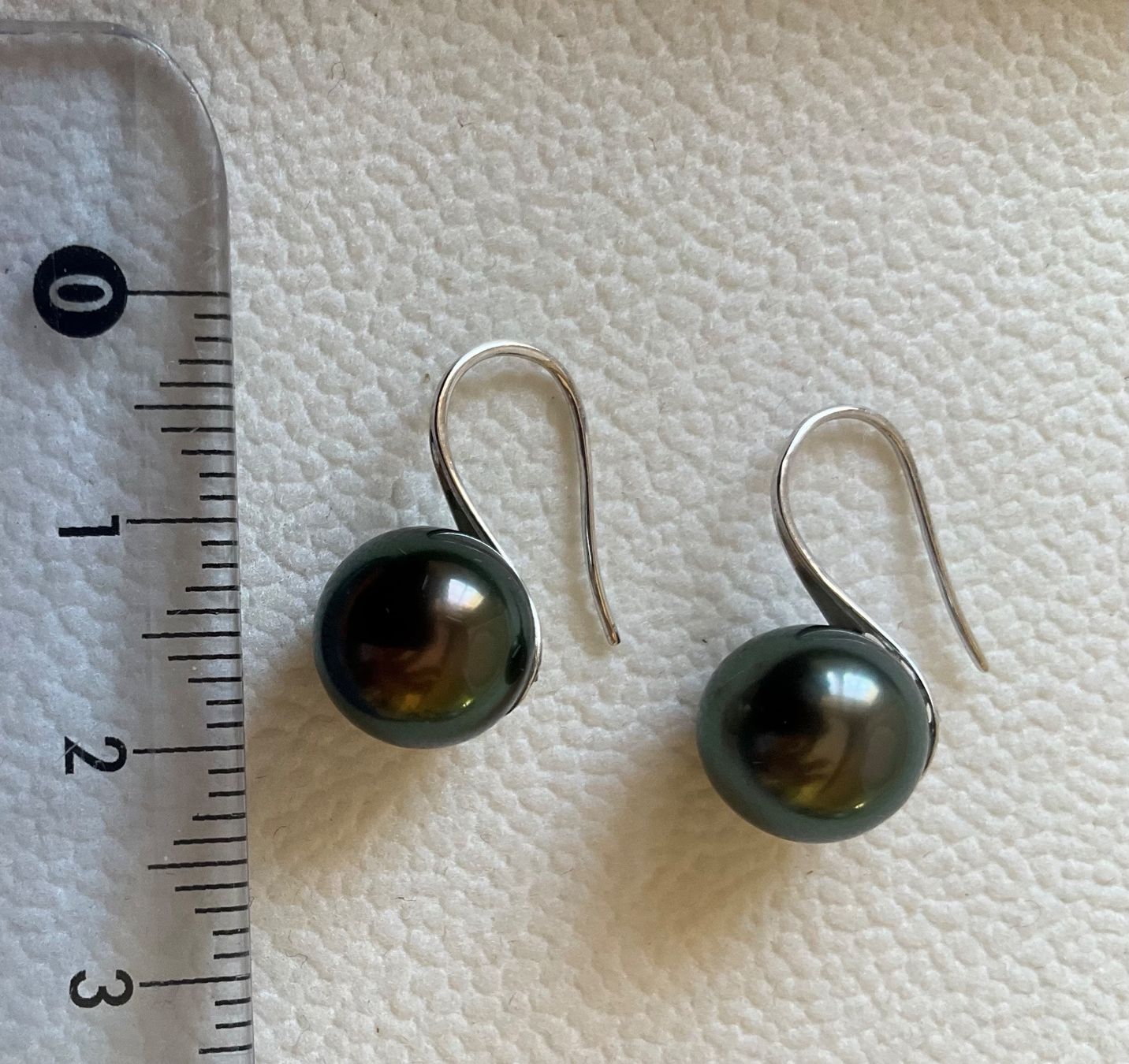 Ohrringe & -stecker: Ohrringe echte Tahitiperlen 18kt NICHT ENHANCED – Neu (gemäss Beschreibung) aus Bern von Steinfieber 2