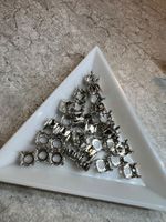 Fassung für Kristalle 6 mm / 20 Stück