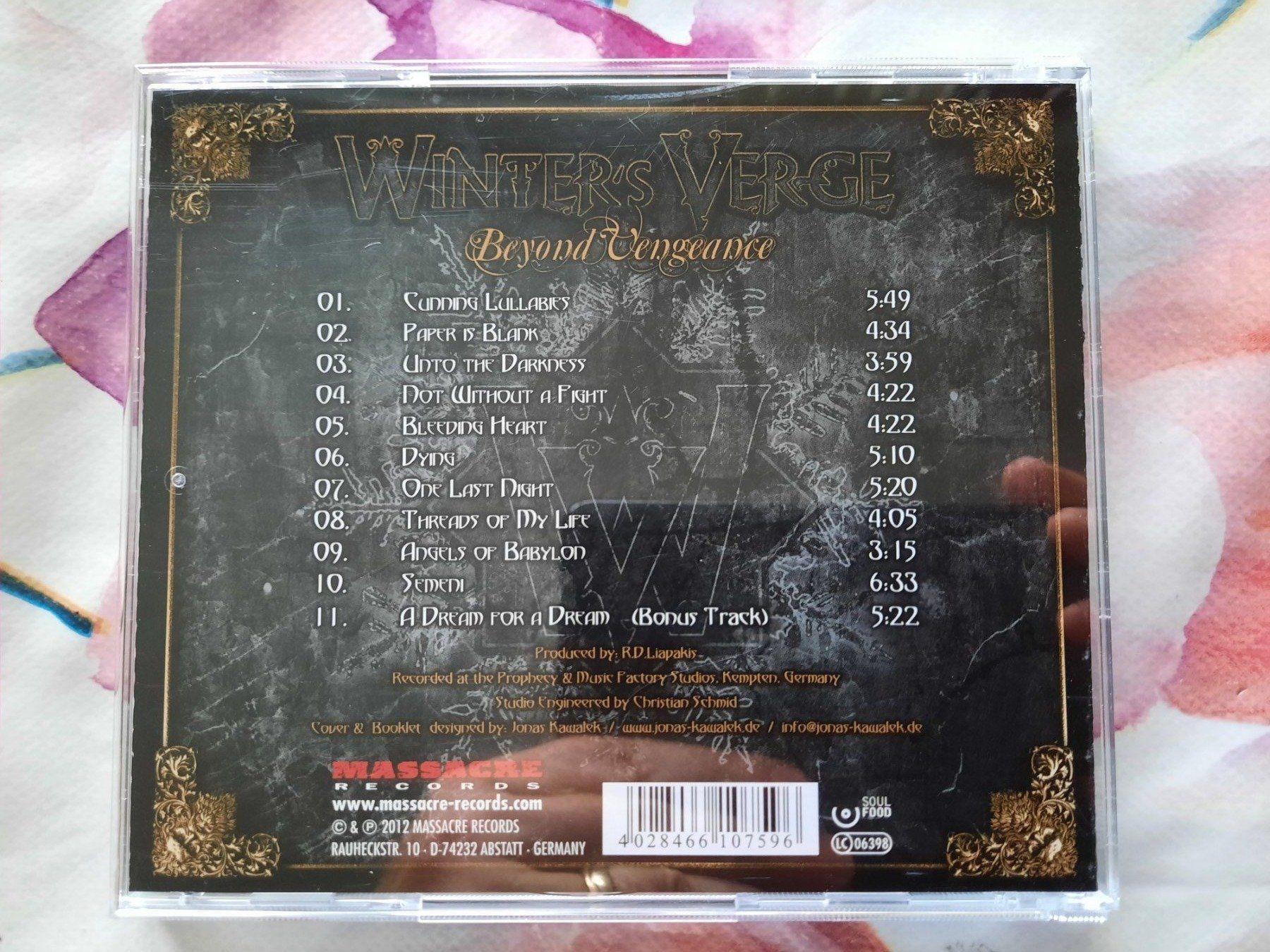 CD: CD Winter's Verge - Beyond Vengeance – Usato da Pully venduto da bro_n52j 1