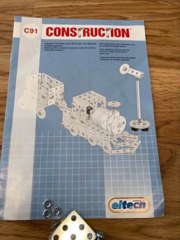 Jeux de construction: Eitech Construction Töff und Eisenbahn Metallbaukasten – D'occasion à Hellbühl par sabilu 3