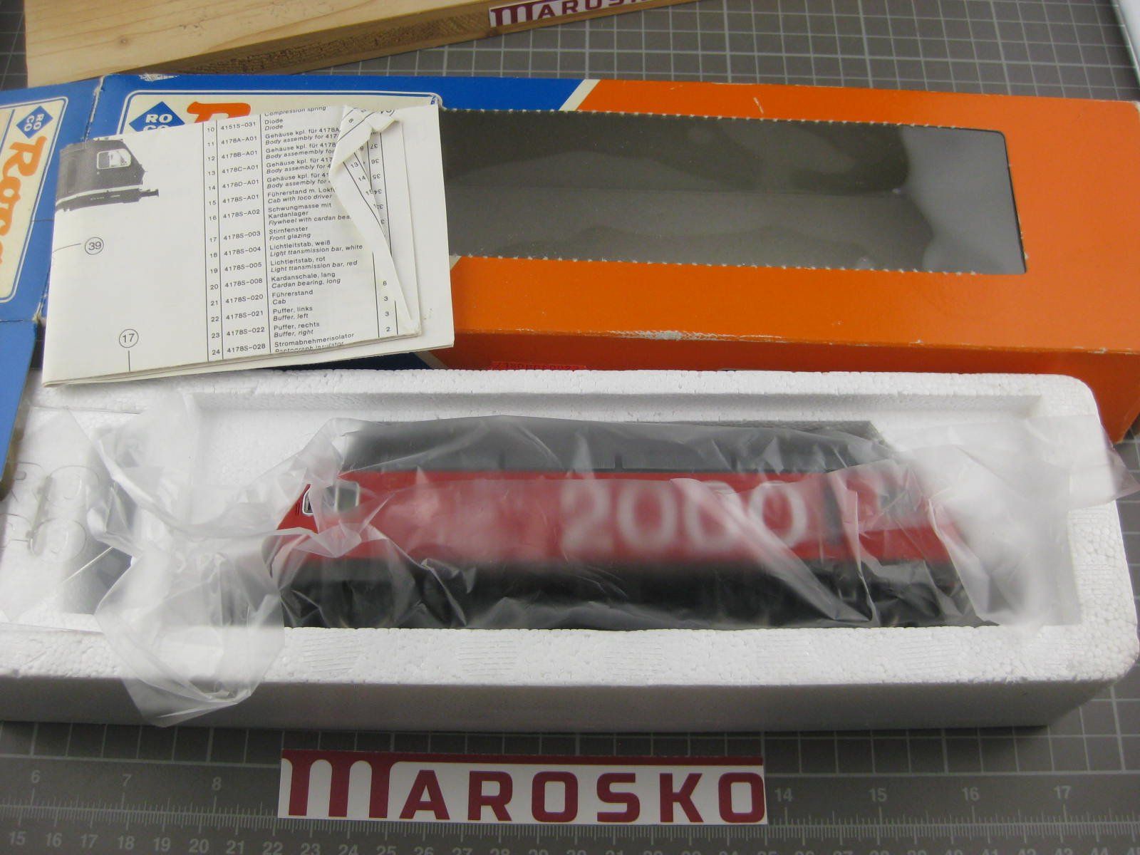 Roco Modellini di ferrovie: Roco 43512 SBB Re 4/4 IV Bahn 2000, mit OVP, H0, DC – Usato da Malters venduto da Marosko 6