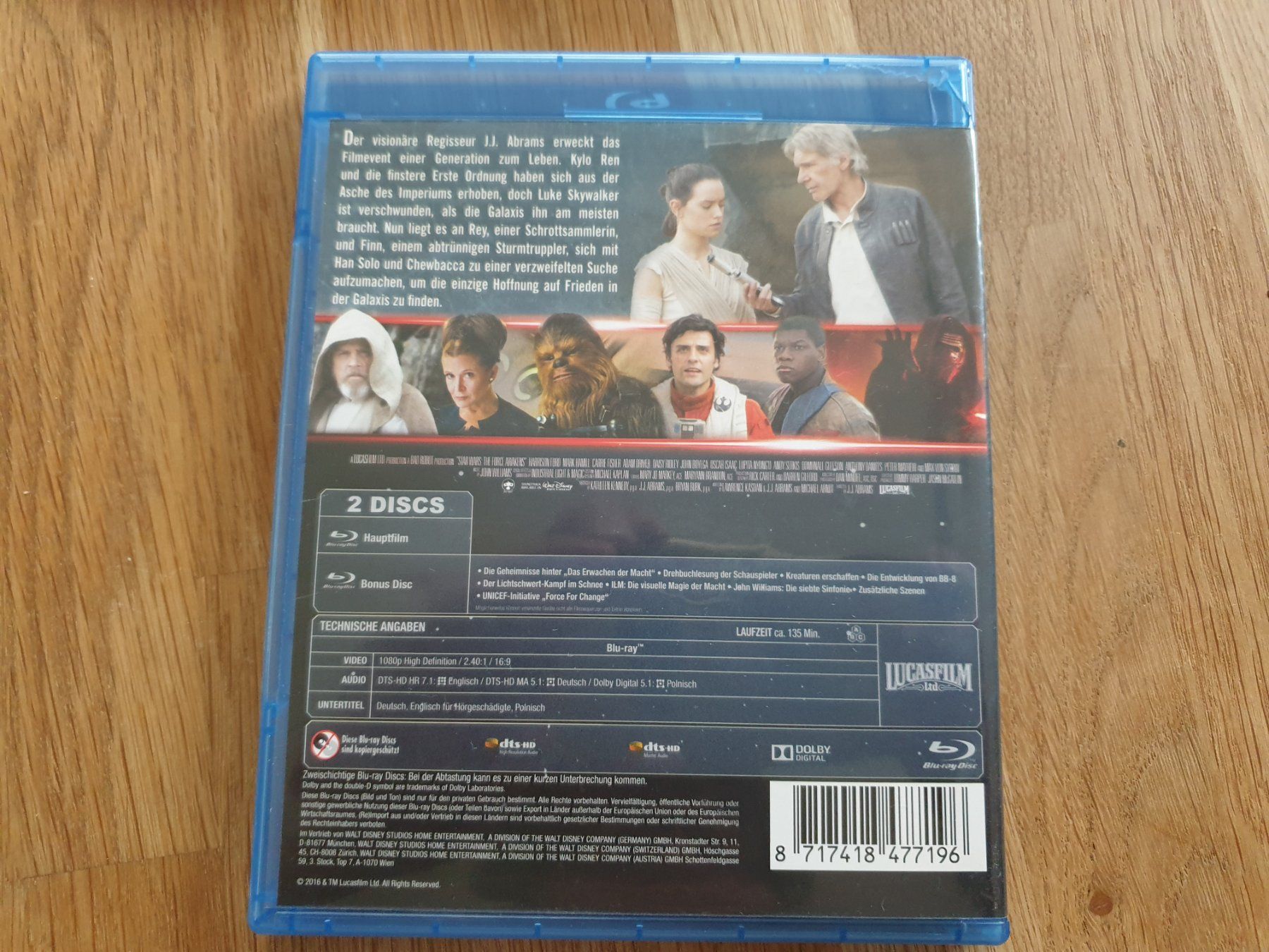 Tutti i DVDs: Star Wars - das Erwachen der Macht – Usato da Moosseedorf venduto da Feinbein 1