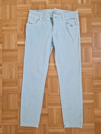 Marc O'Polo Hose Jeans Grösse 28 hell Türkis Top Qualität