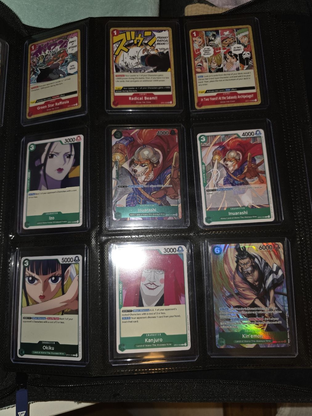Bandai Carte collezionabili: One Piece - OP01 komplettes Pre Errata Set - Blue Bottom – Nuovo (secondo la descrizione) da Bern venduto da HotOden 3