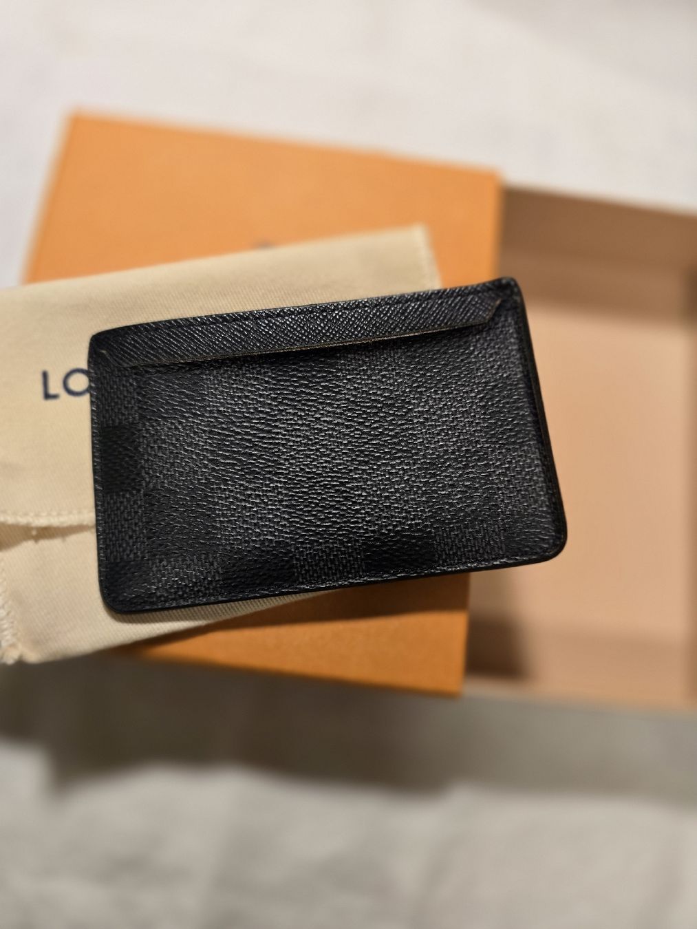 Louis Vuitton Portafogli: Louis vuitton card holder damier graphite – Usato da S. Antonino venduto da paoloc1842 3