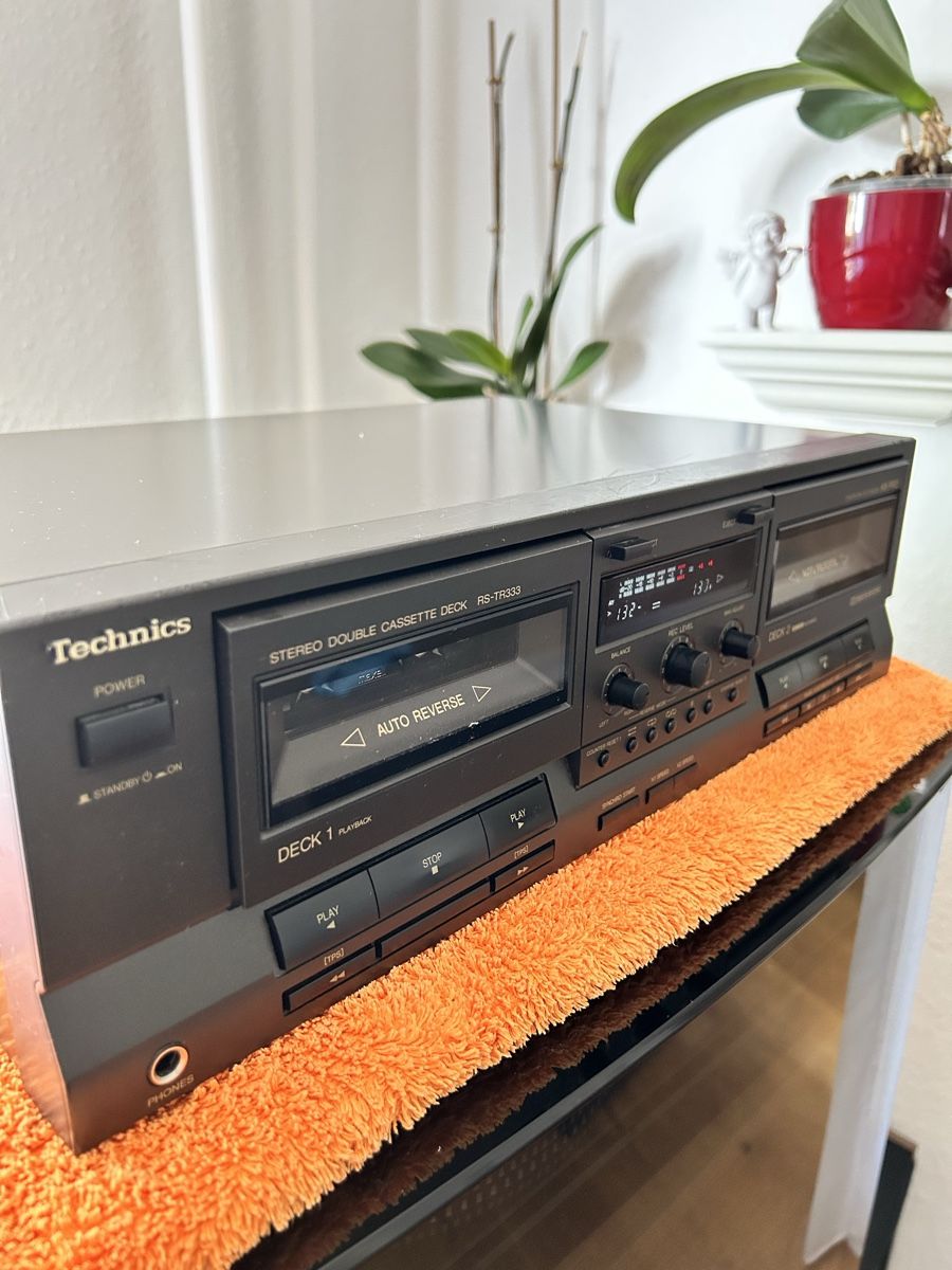 Technics Registratori: Technics RS-TR333 Stereo Doppel Kassettendeck gebraucht – Usato da Pratteln venduto da andi1977 2