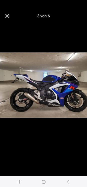 Suzuki Strada: Suzuki GSX-R750 ab Service, ab MFK – Usato da Heerbrugg venduto da Muskelschmiede 1