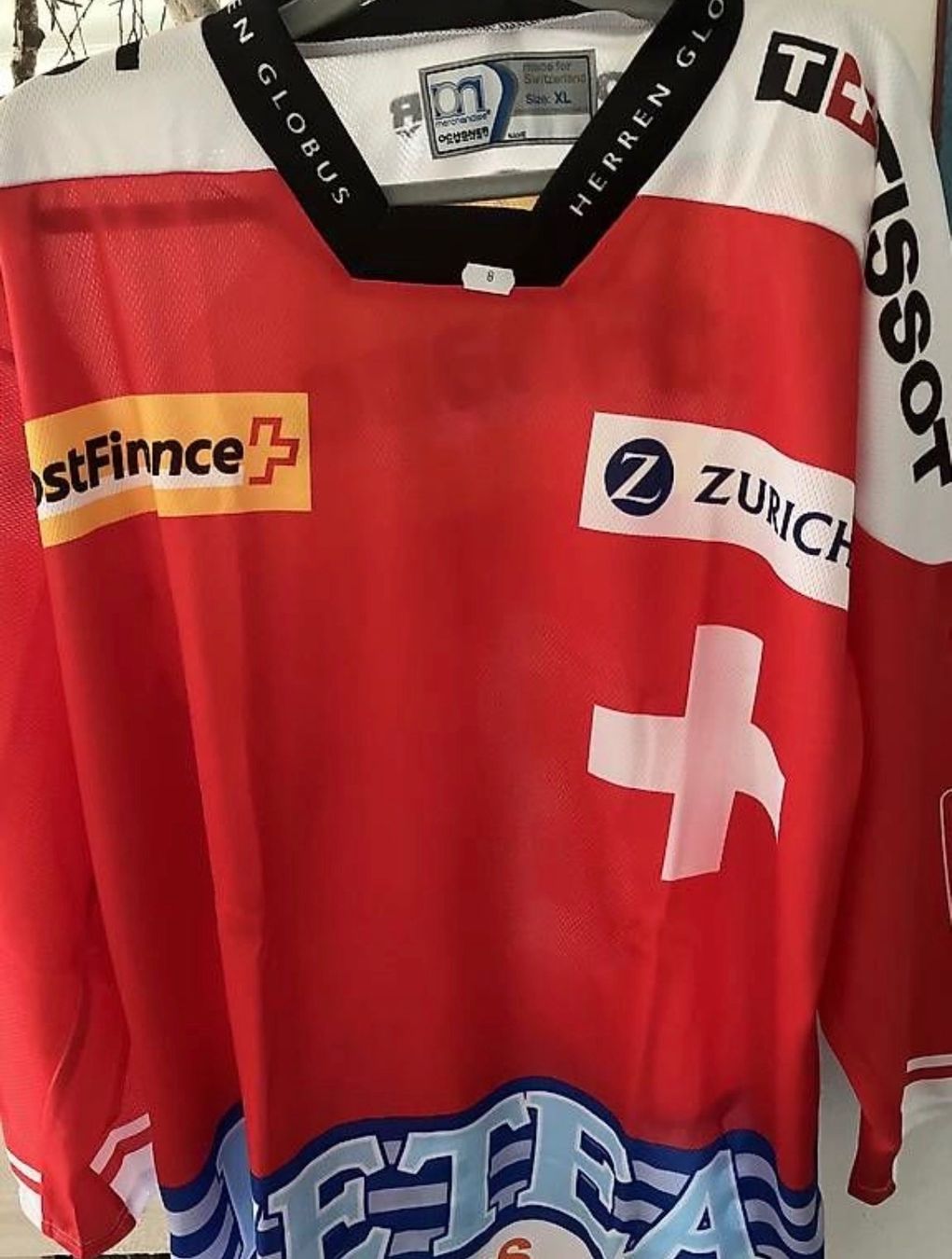 Canottiere & Pantaloni: Schweiz Eishockey Trikot – Nuovo (secondo la descrizione) da Rapperswil SG venduto da vepux
