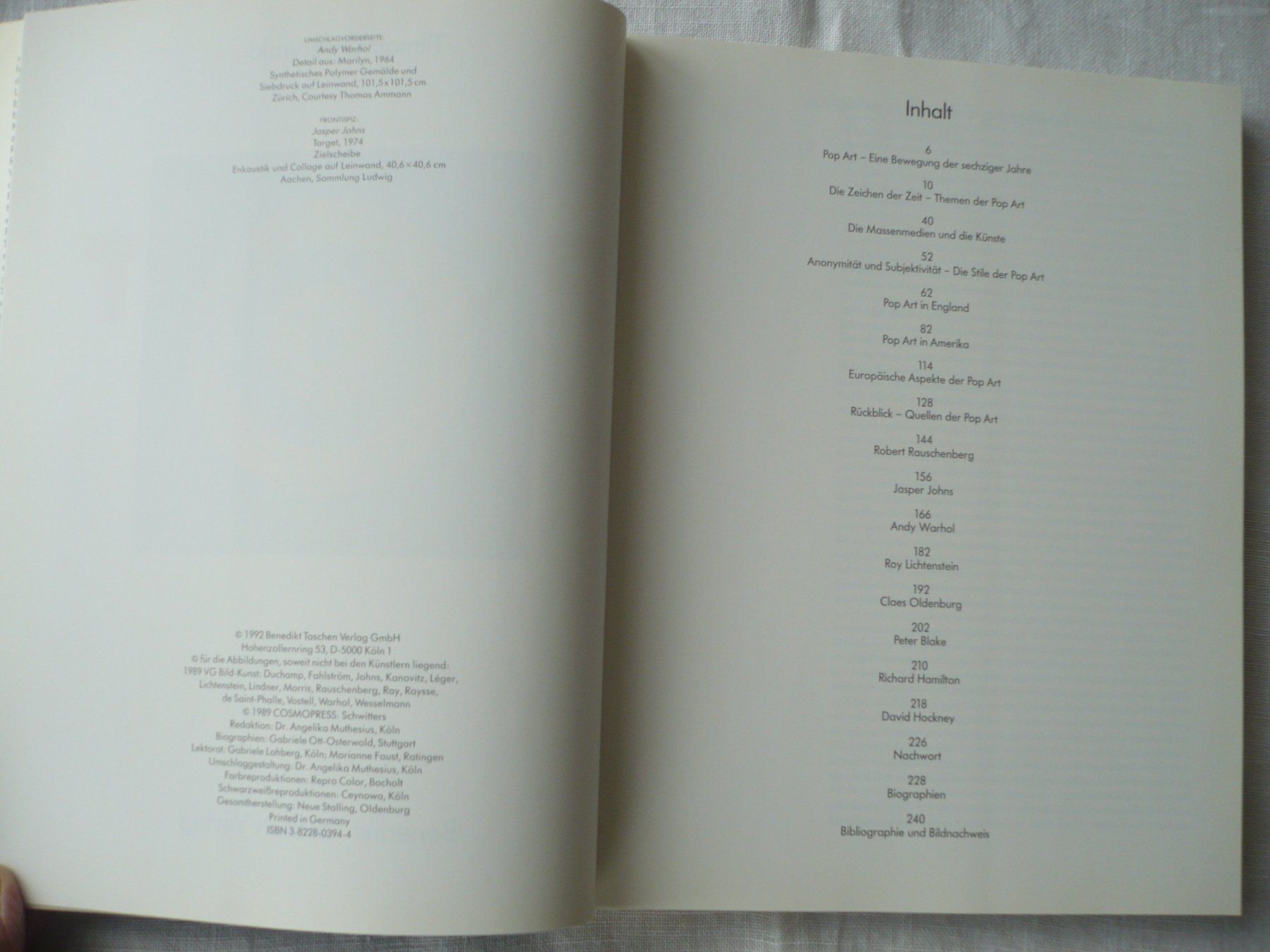 Libri: POP ART, Text T. Osterwold – Usato da Zürich venduto da saltandpepper008 1