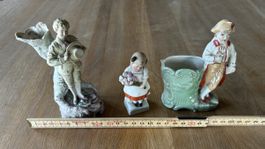 Porzellan Figuren Set Junge Madchenvase gebraucht