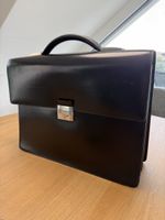 S.T. Dupont Luxus Leder-Aktentasche – Schwarz