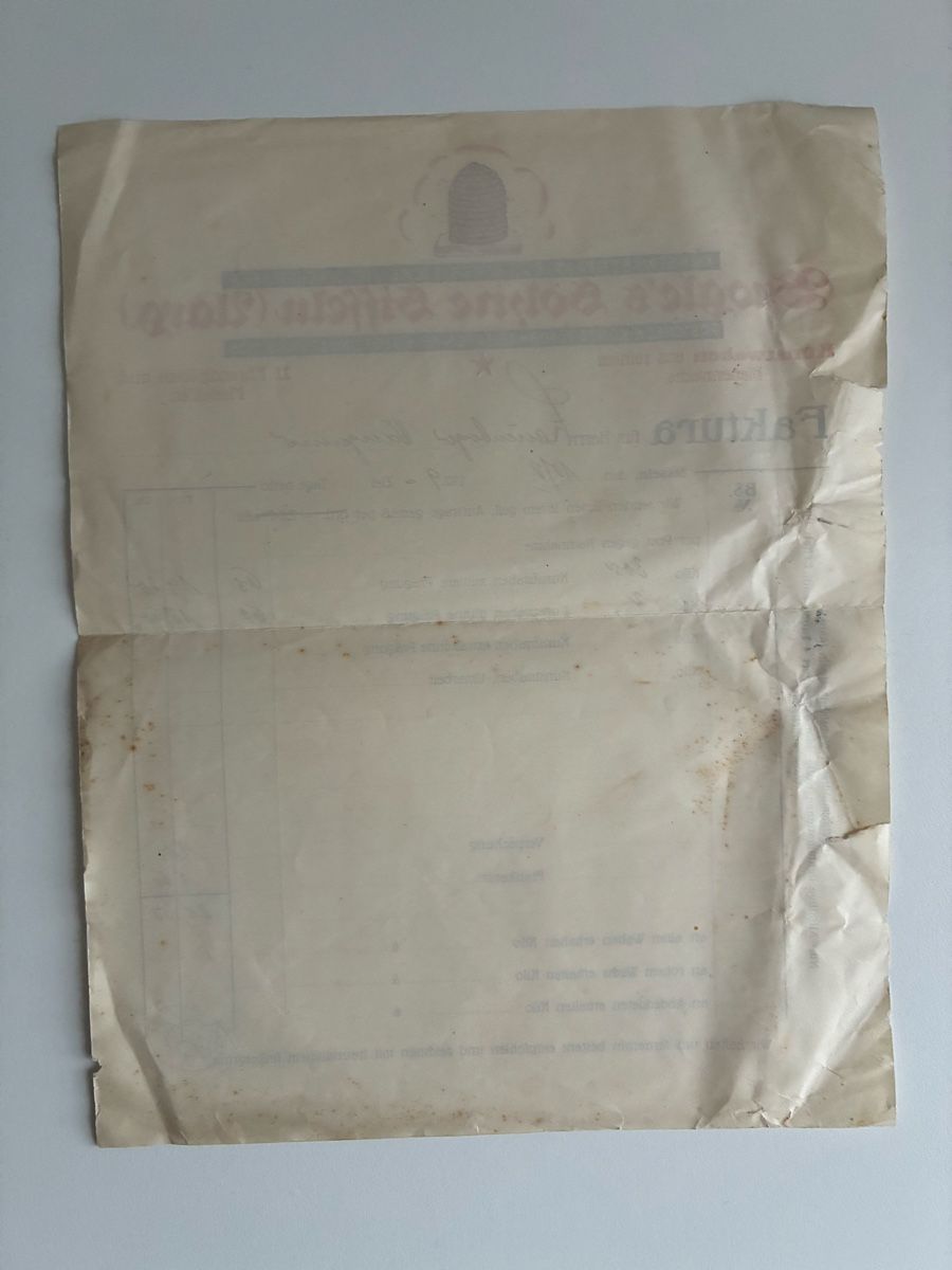 Dokumente: Firmenrechnung Brogle Sisseln – Gebraucht aus Gutenswil von Antiques77 1