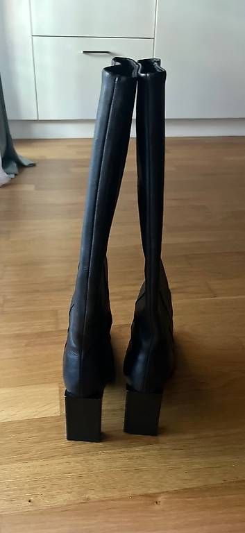 Mango Damenschuhe: Schwarze Stiefel 39 – Gebraucht aus Winterthur von smtpc 3