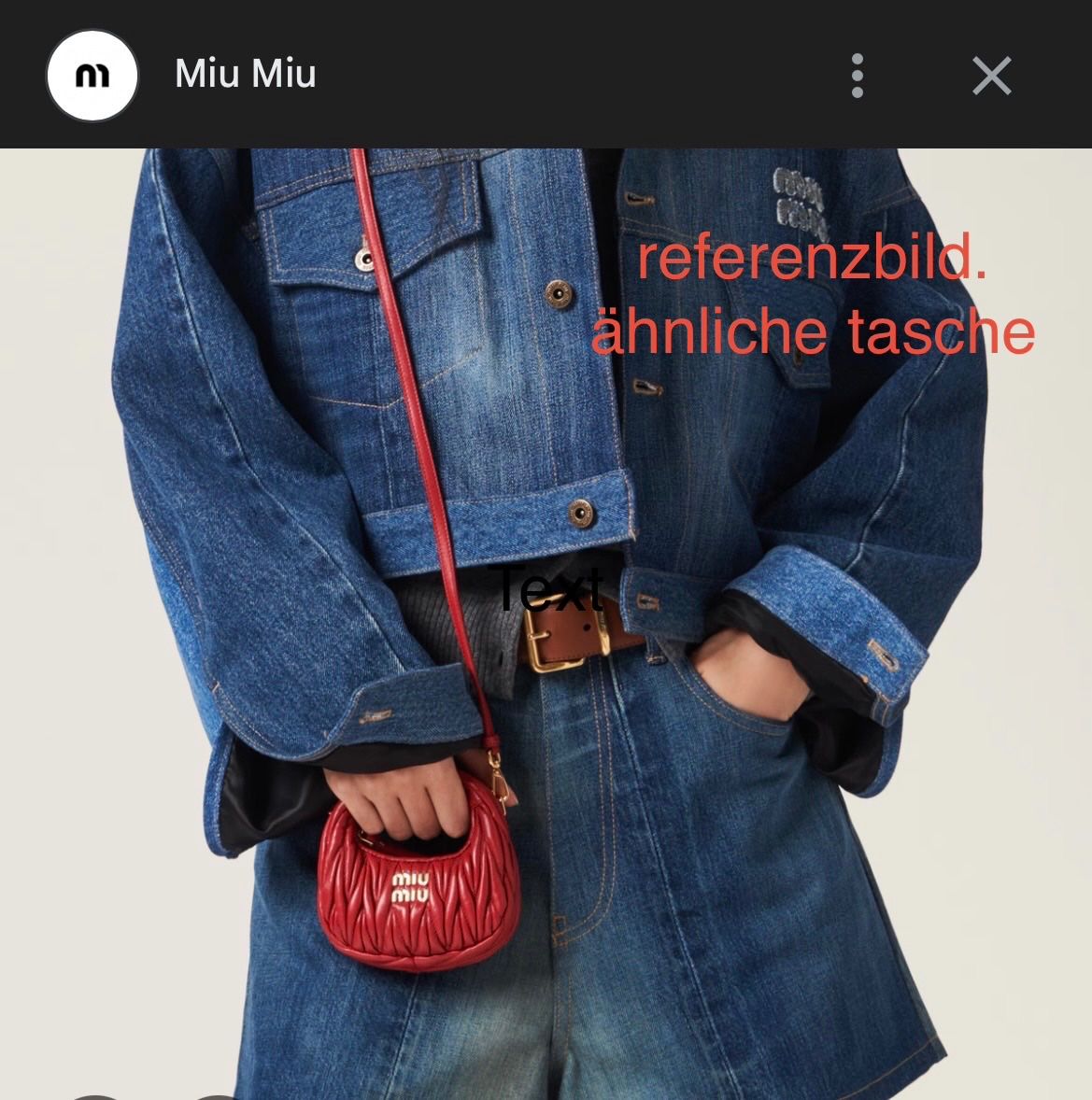 Miu Miu Taschen für Damen: MIU MIU micro-mini-Tasche - rot - Echtleder – Neu (gemäss Beschreibung) aus Bern von Leppi2 6