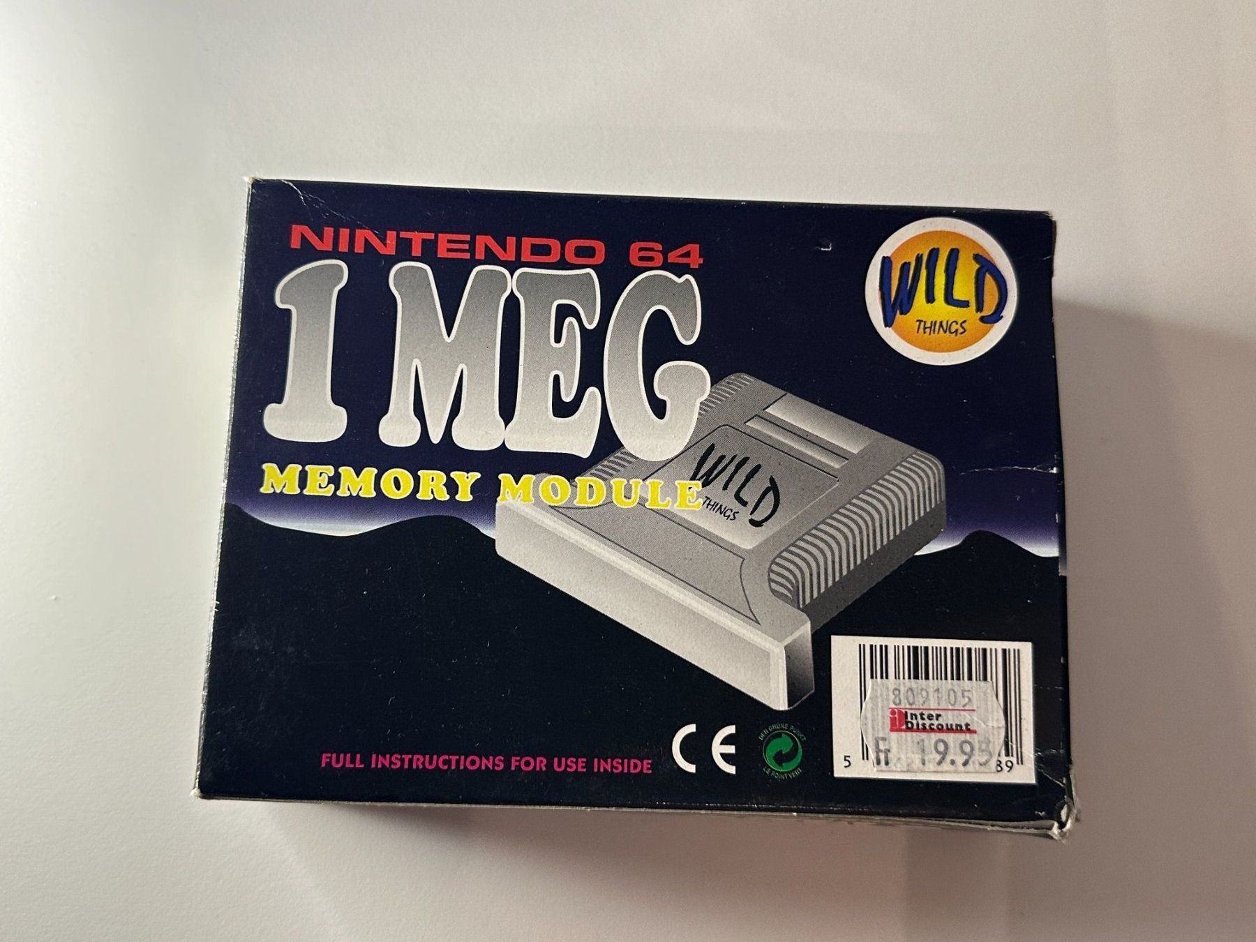 Speicherkarten: N64 Meg Memory Module in OVP – Gebraucht aus Herznach von marco_0123 1