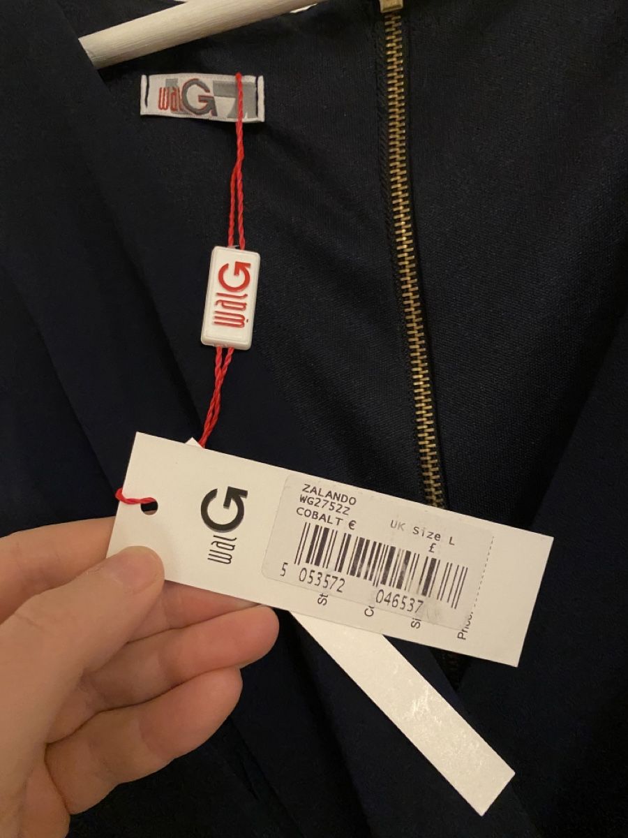 Wal G. Vestiti: WalG Kleid Gr. L Dunkelblau NEU – Nuovo e nell'imballaggio originale da Muensingen venduto da drleevsy 2