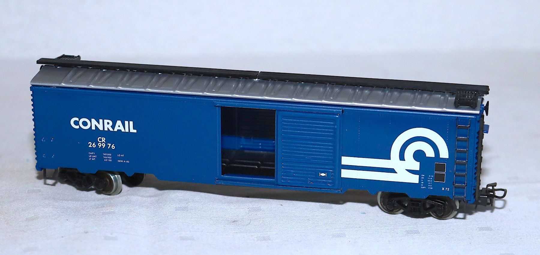 Märklin Modellini di ferrovie: Märklin 4776 BOXCAR DER CONRAIL USA – Nuovo e nell'imballaggio originale da Ipsach venduto da locky55
