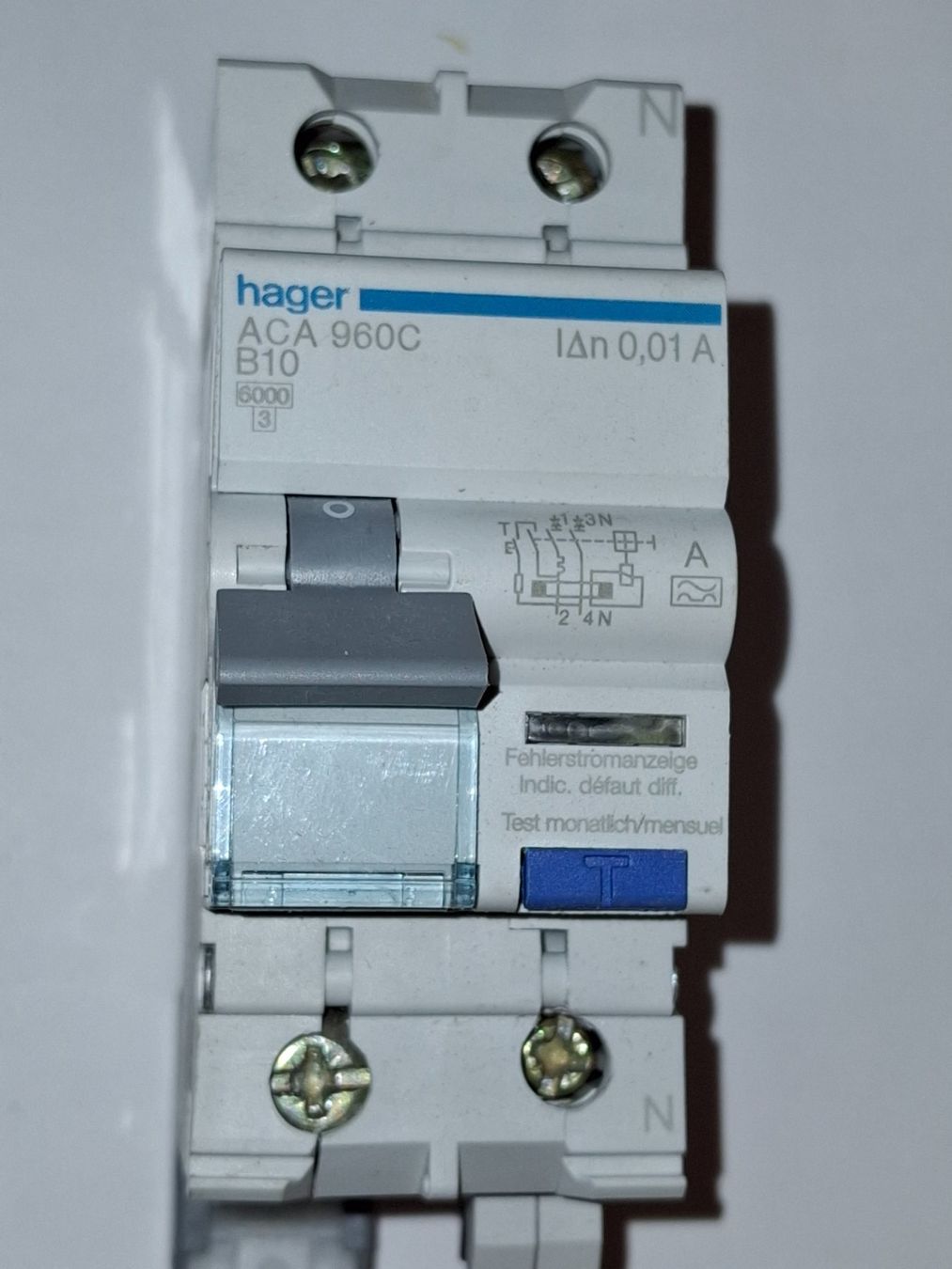 Hager Interruttori: FI/LS-Schalter Hager – Usato da Rothenfluh venduto da Gastoni