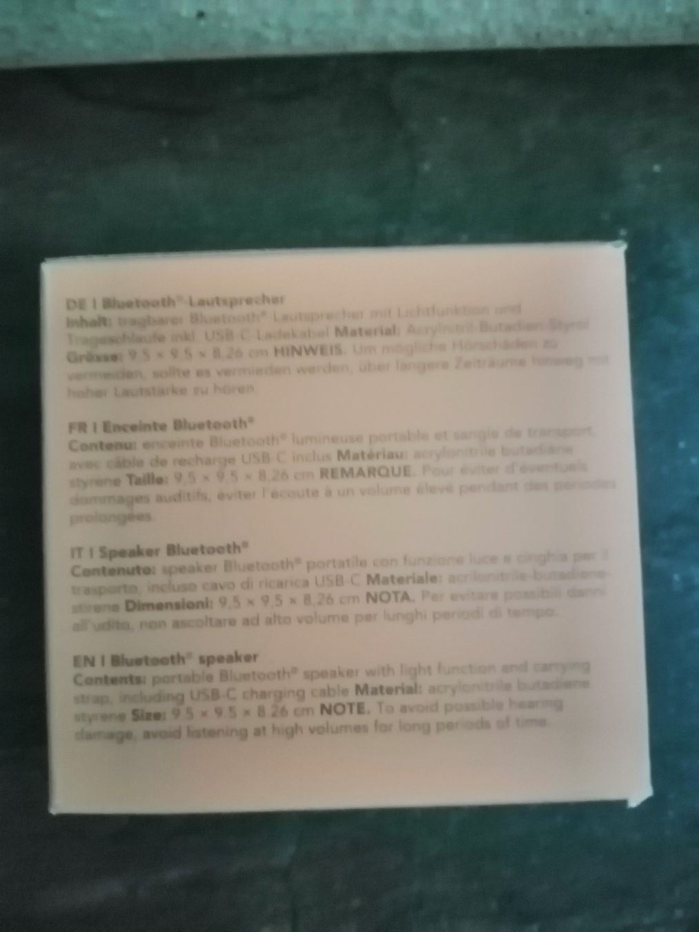 Coop Raccolte di bollini & punti: BLUETOOTH Lautsprecher – Nuovo e nell'imballaggio originale da langenthal venduto da Jordi04 1