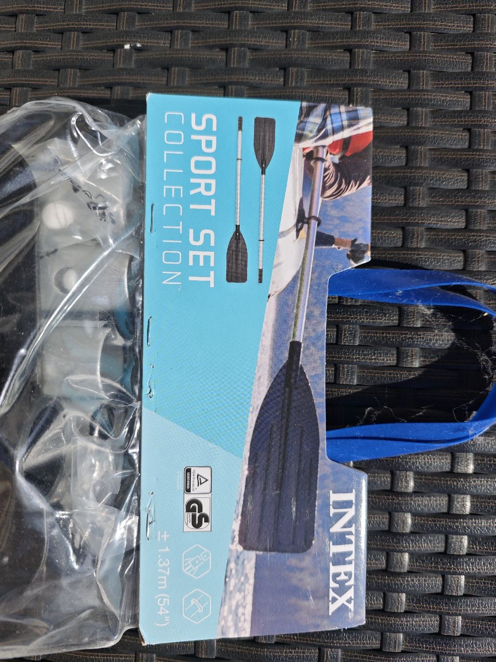 Gommoni, kayak & canoe: Intex Paddel, gekauft, nie benutzt – Nuovo (secondo la descrizione) da Vordemwald venduto da RiHe01 1