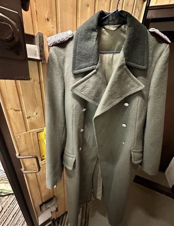 Original NVA DDR Mantel sehr gut erhalten