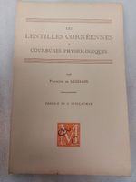 Les Lentilles Cornéennes à Courbures Physiologiques - 1964
